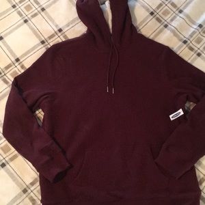 Men’s Burgundy Hoodie